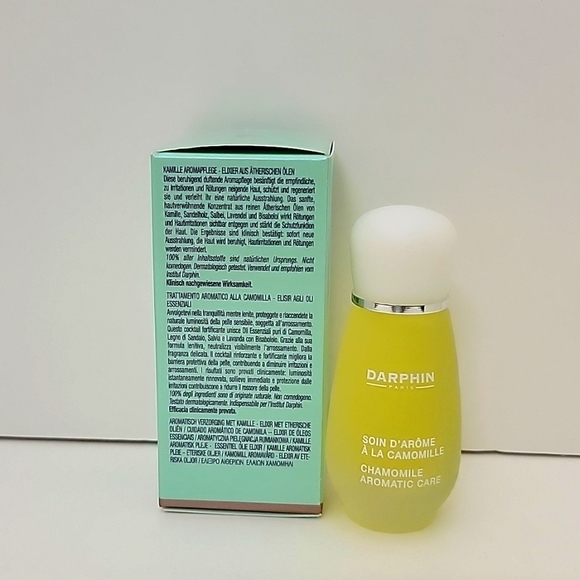 DARPHIN ESSENTIAL OIL ELIXIR CHAMOMILE AROMATIC CARE SOOTHING 0.5 FL OZ NIB - Picture 3 of 7